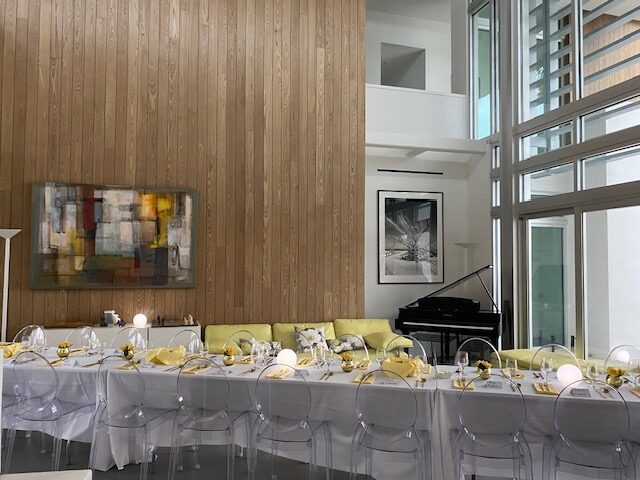 Sit Down Plated Dinner for 36 Guests