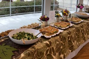 Lunchtime reception at The Bay